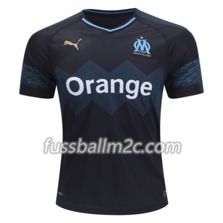 Fußballtrikots Olympique de Marseille Auswärts Trikotsatz 2018-2019